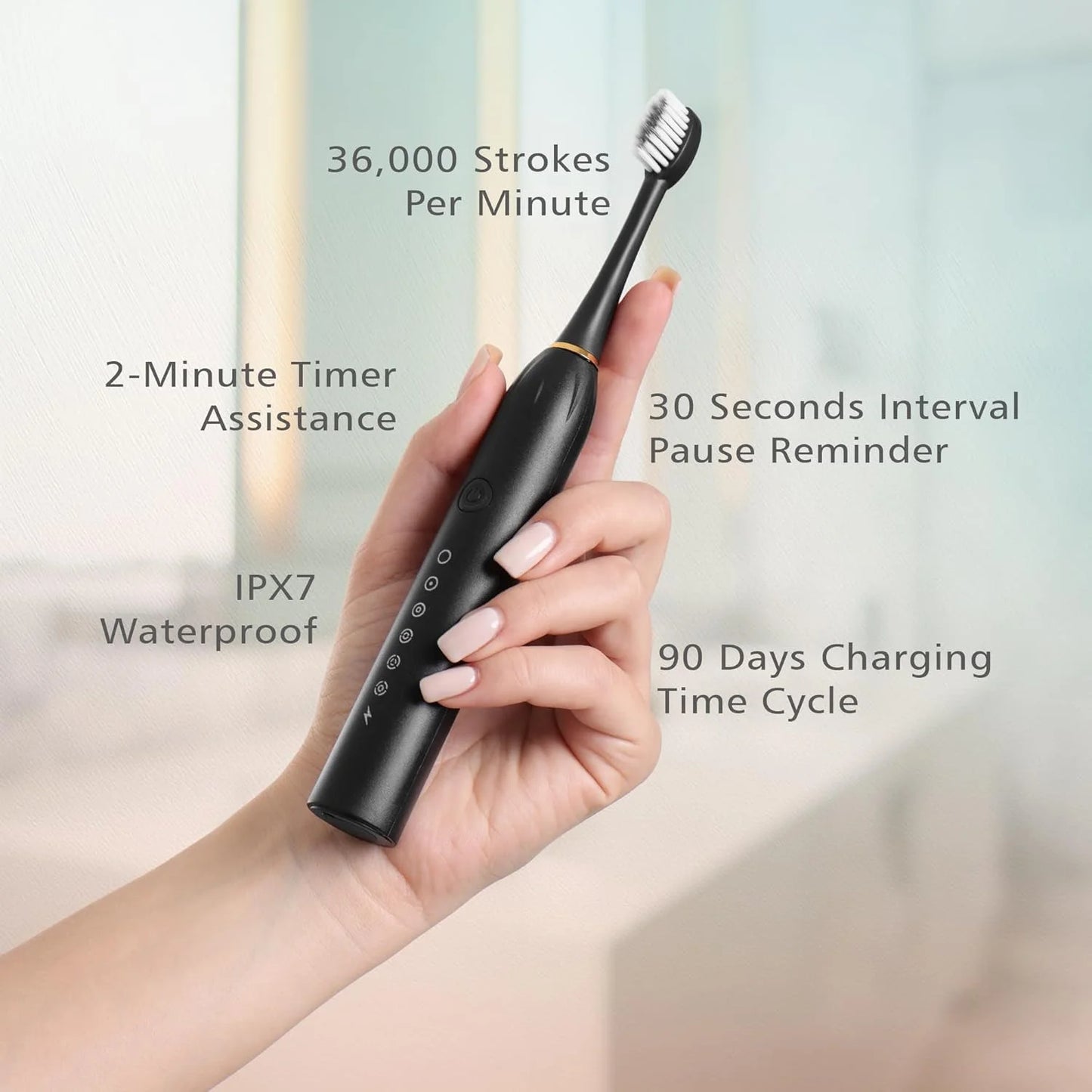 Electric Toothbrush, Teeth & Gums Care Toothbrushes Electric Toothbrush