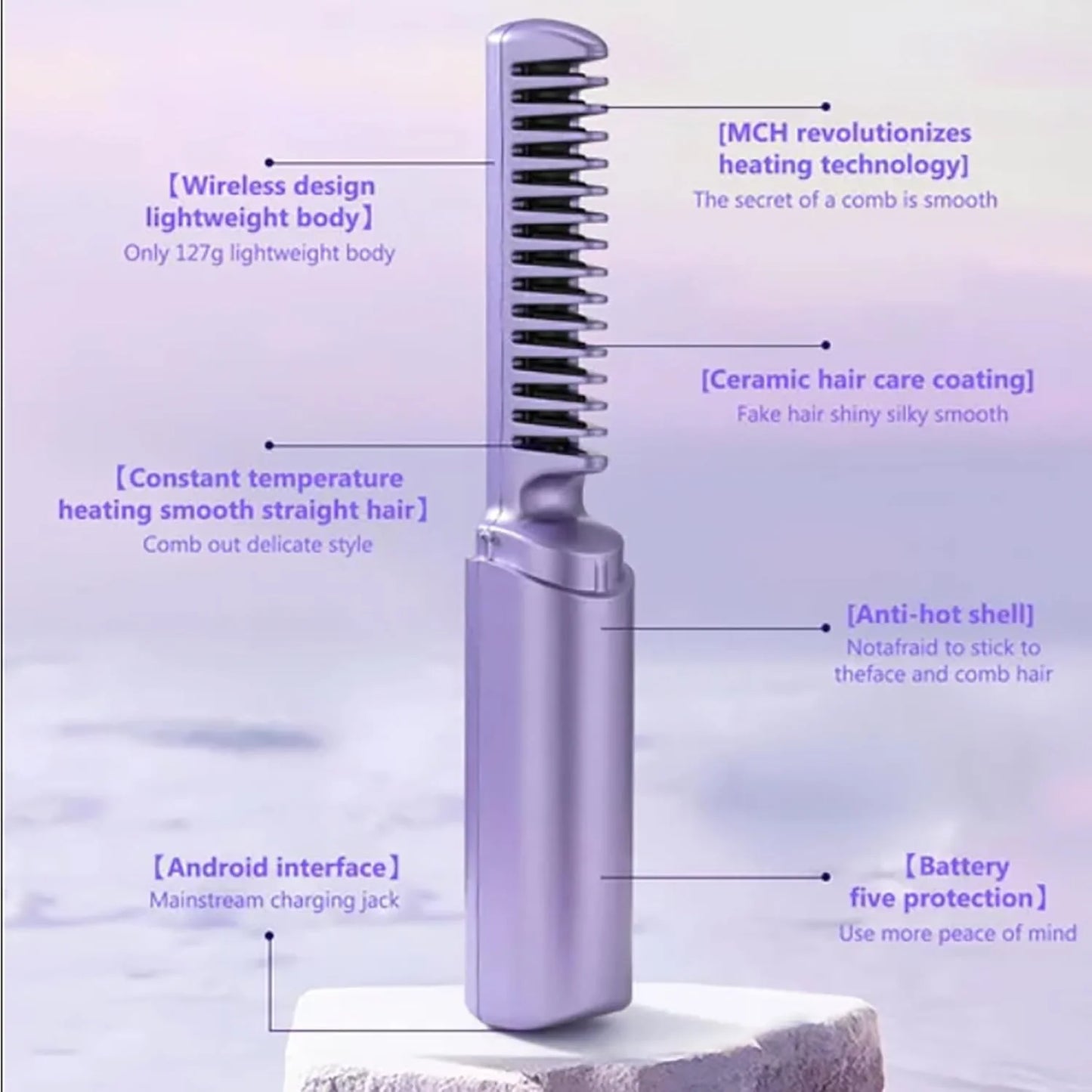 𝐕𝐨𝐥𝐭𝐜𝐨𝐫𝐞 𝐌𝐞𝐧𝐞𝐟𝐥𝐢𝐱 𝐏𝐨𝐫𝐭𝐚𝐛𝐥𝐞 𝐌𝐢𝐧𝐢 𝐇𝐚𝐢𝐫 𝐒𝐭𝐫𝐚𝐢𝐠𝐡𝐭𝐞𝐧𝐞𝐫 𝐂𝐨𝐫𝐝𝐥𝐞𝐬𝐬 𝐑𝐞𝐜𝐡𝐚𝐫𝐠𝐞𝐚𝐛𝐥𝐞